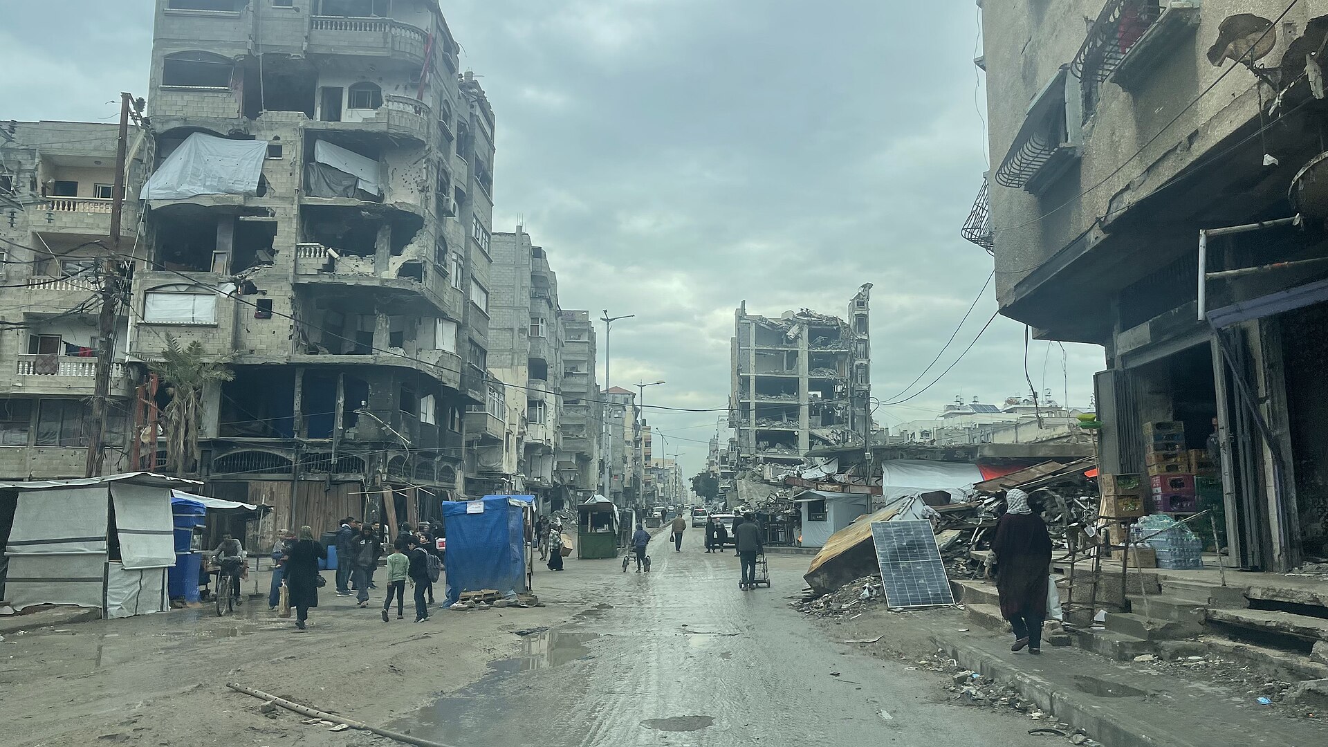 Imagem de referência relacionada a Gaza, item descrito como cidade palestina