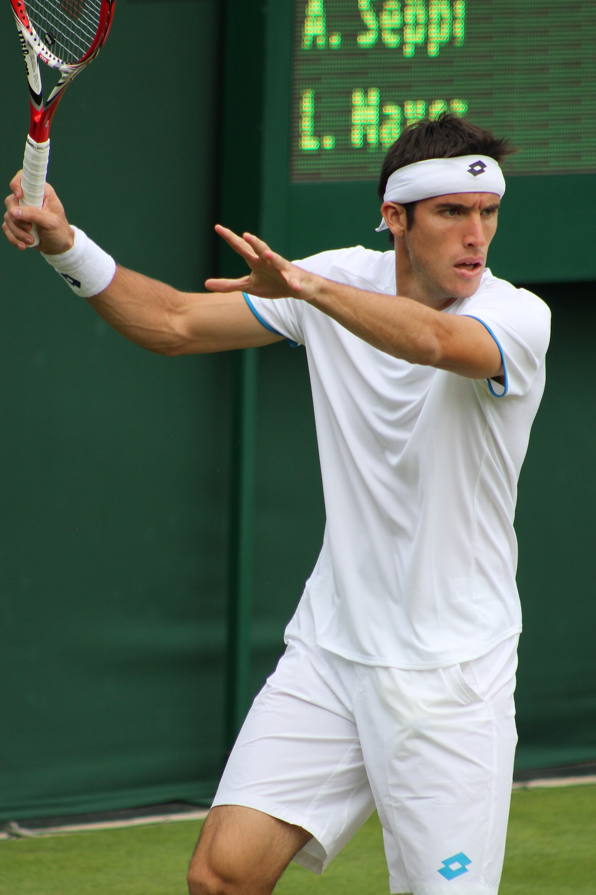 Imagem de referência de Leonardo Mayer, descrito nos dados abertos como tenista argentino