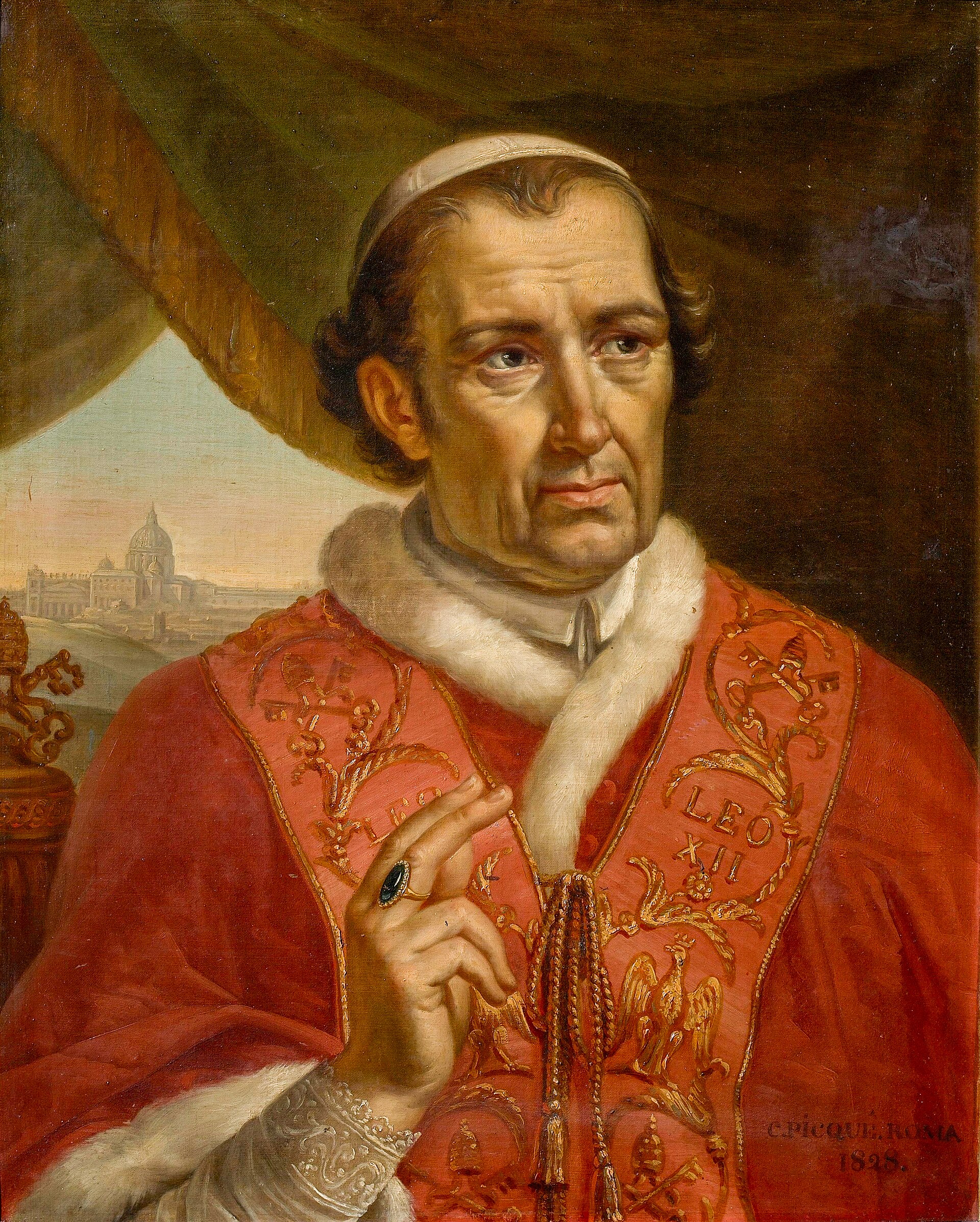 Imagem de referência de Papa Leão XII, descrito nos dados abertos como 252º Papa da Igreja Católica, de 1823 a 1829