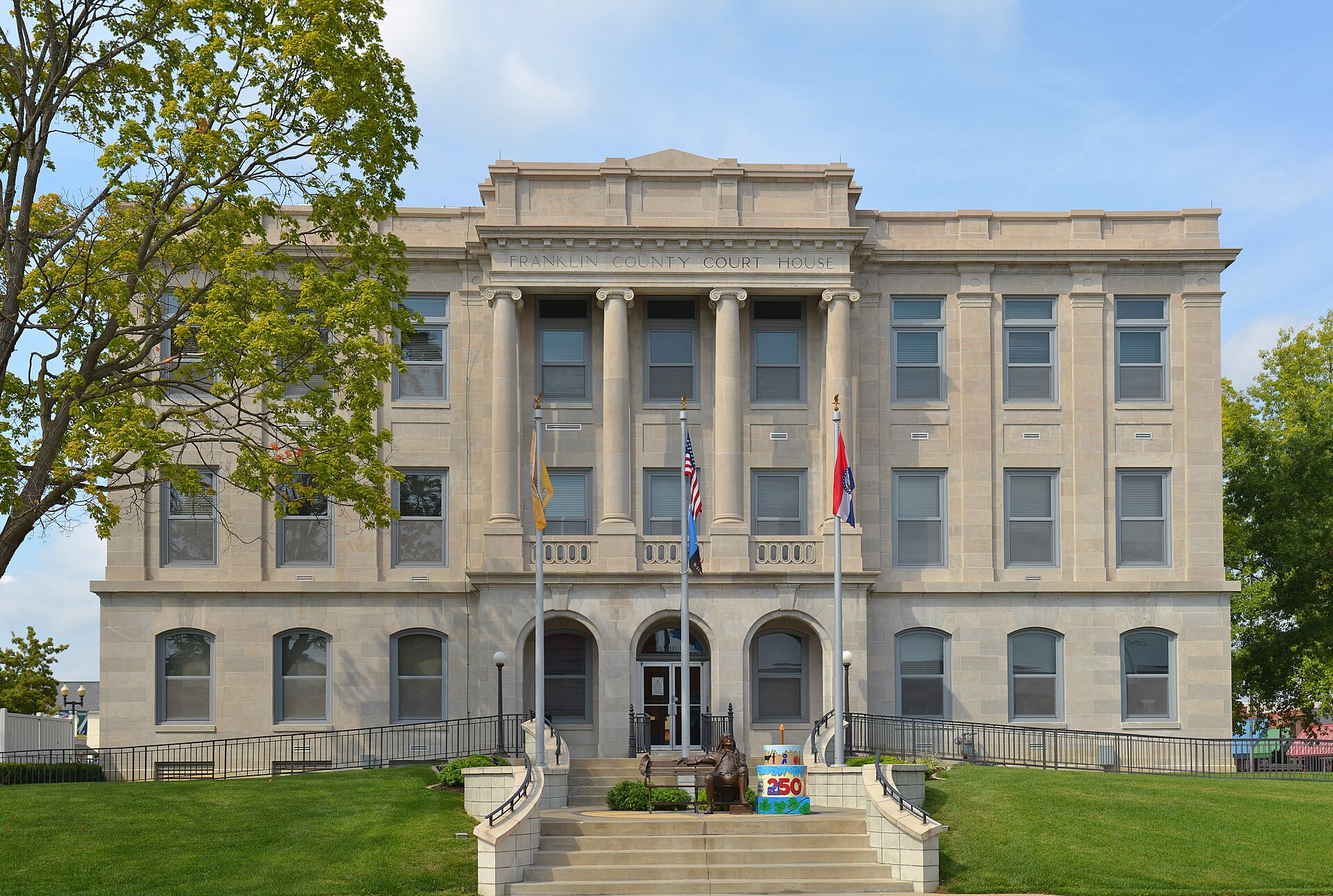 Imagem de referência de condado de Franklin, descrito nos dados abertos como condado no Missouri, Estados Unidos