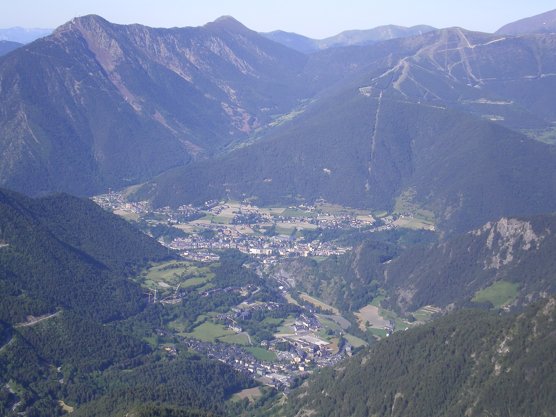 Imagem de referência de La Massana, descrito nos dados abertos como paróquia de Andorra