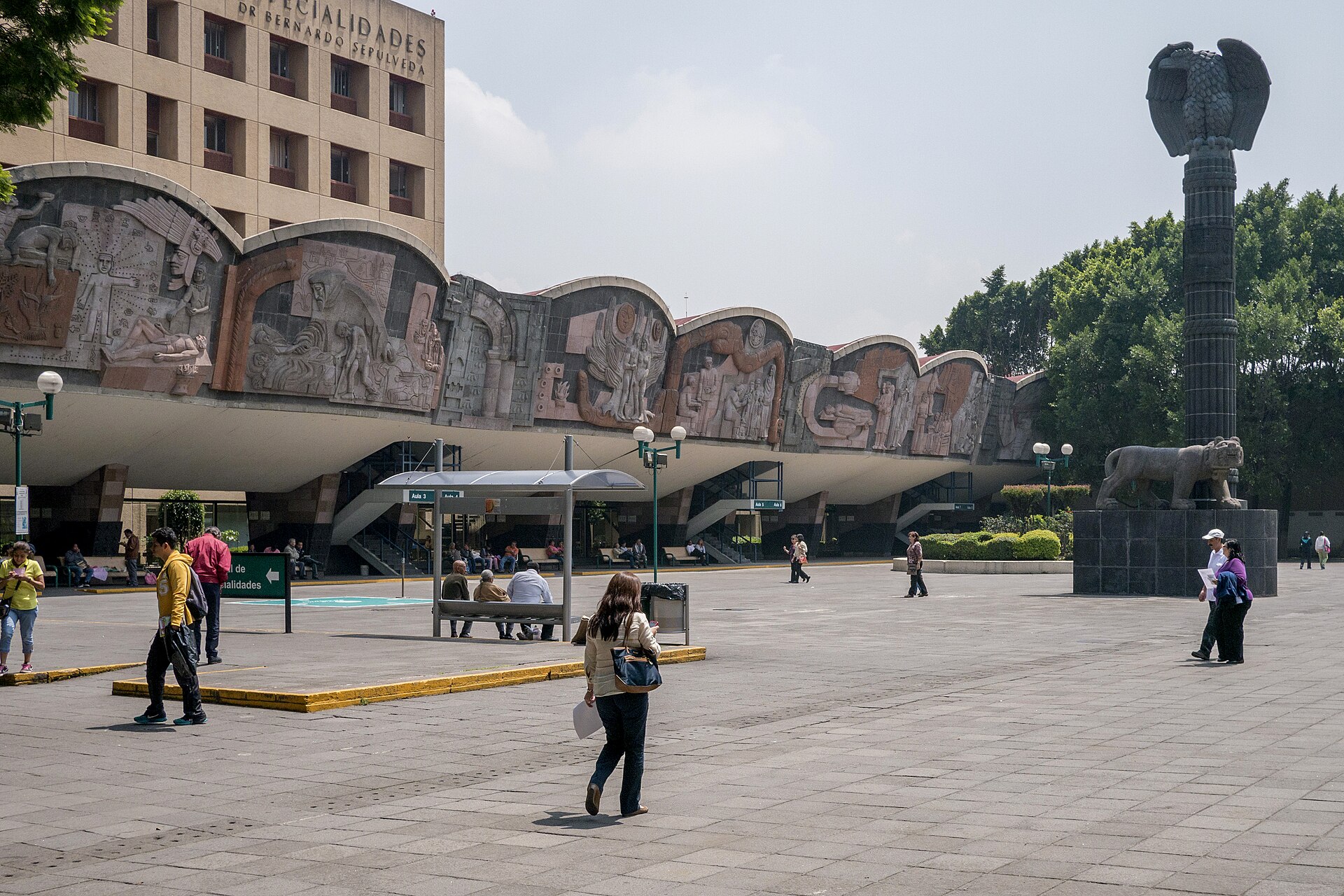 Imagem de referência de Centro Médico Nacional Siglo XXI, descrito nos dados abertos como complexo hospitalar localizado na Cidade do México