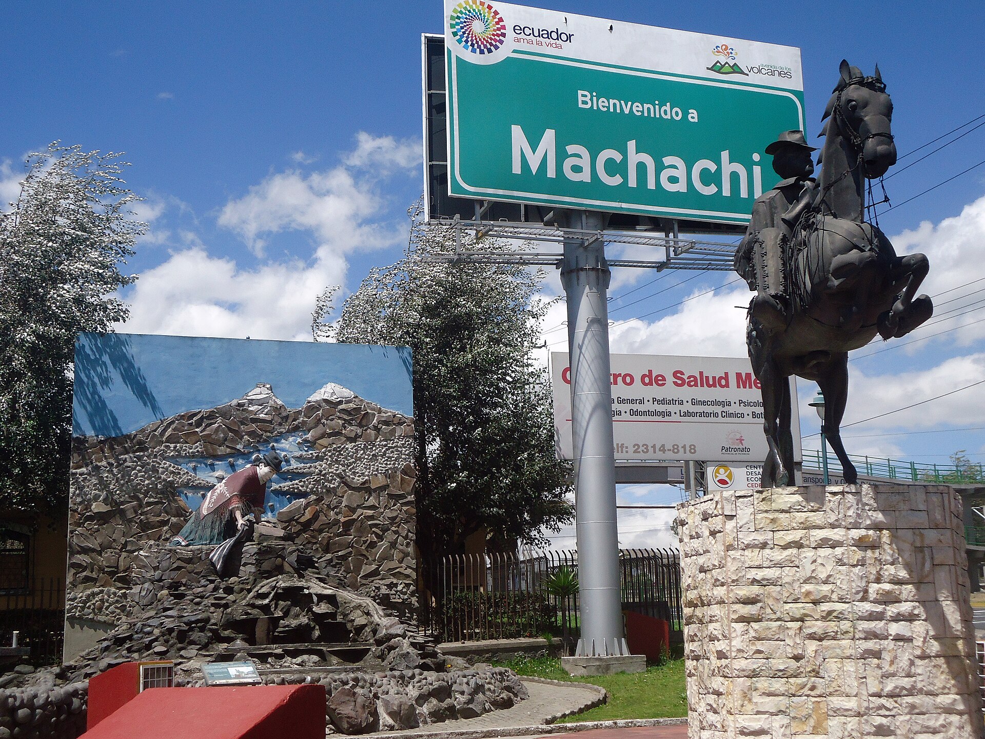 Imagem de referência relacionada a Machachi, item descrito como cidade da província de Pichincha, Equador