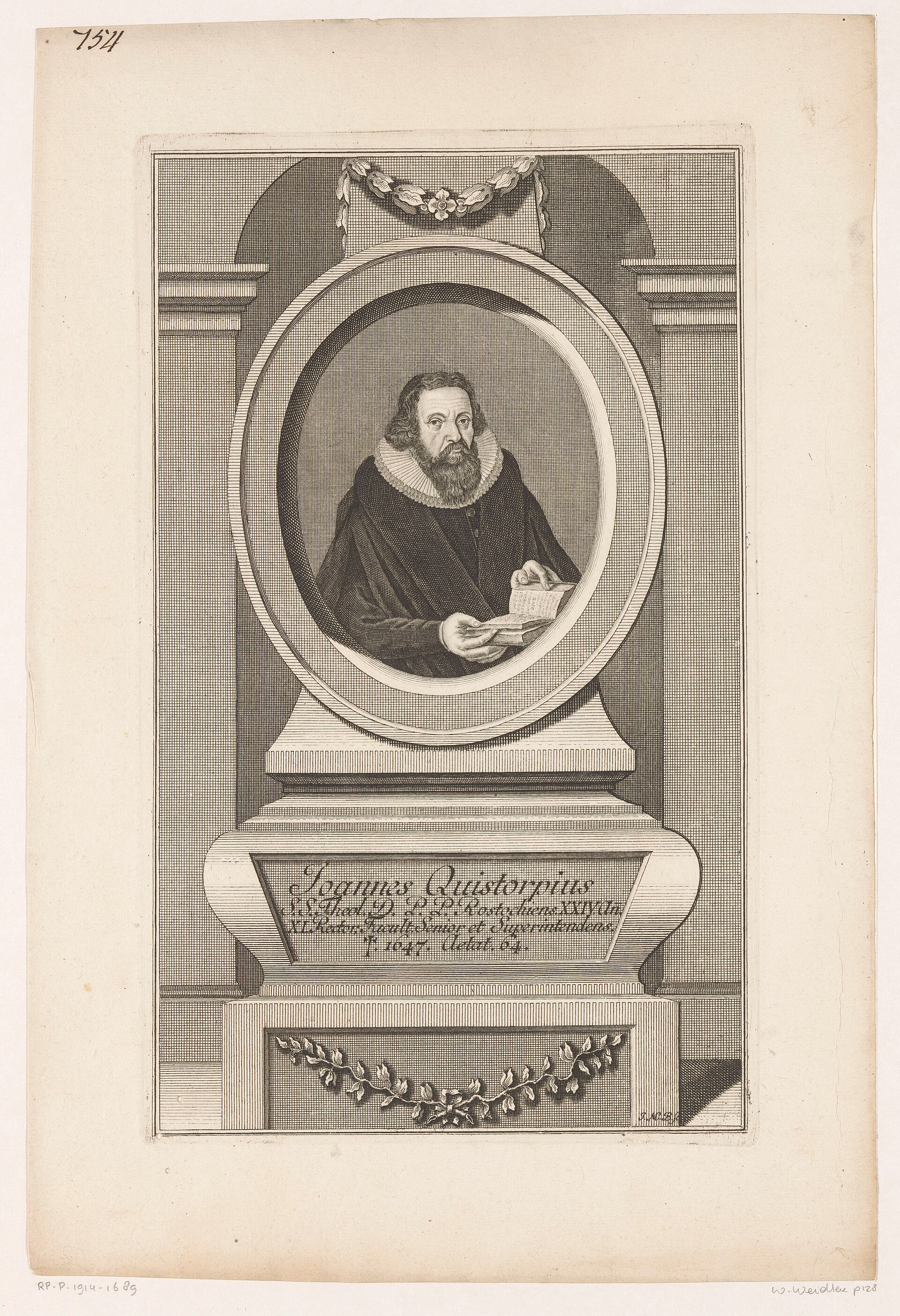 Imagem de referência de Johann Christian von Quistorp, descrito nos dados abertos como professor académico alemão