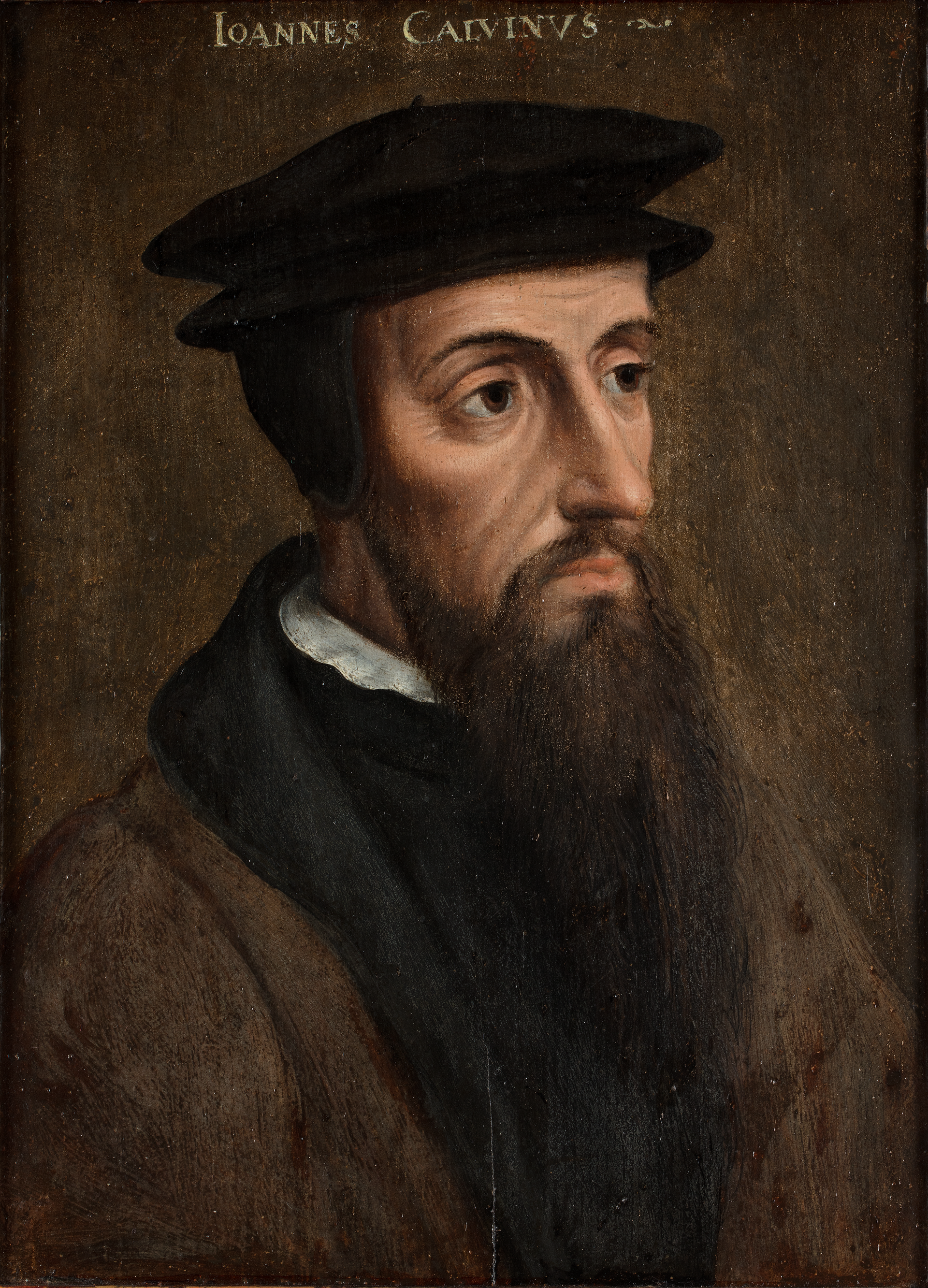 Imagem de referência de João Calvino, descrito nos dados abertos como reformador protestante francês (1509–1564)