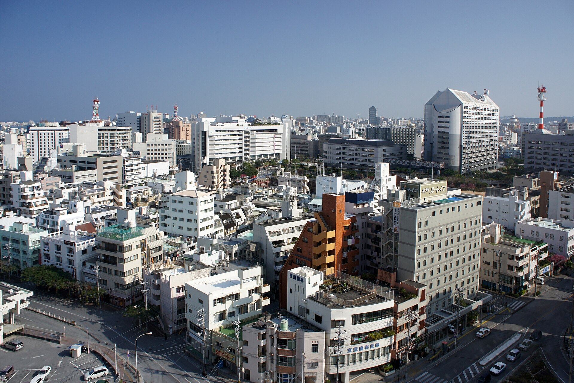 Imagem de referência relacionada a Naha, item descrito como cidade do Japão, capital da Prefeitura de Okinawa