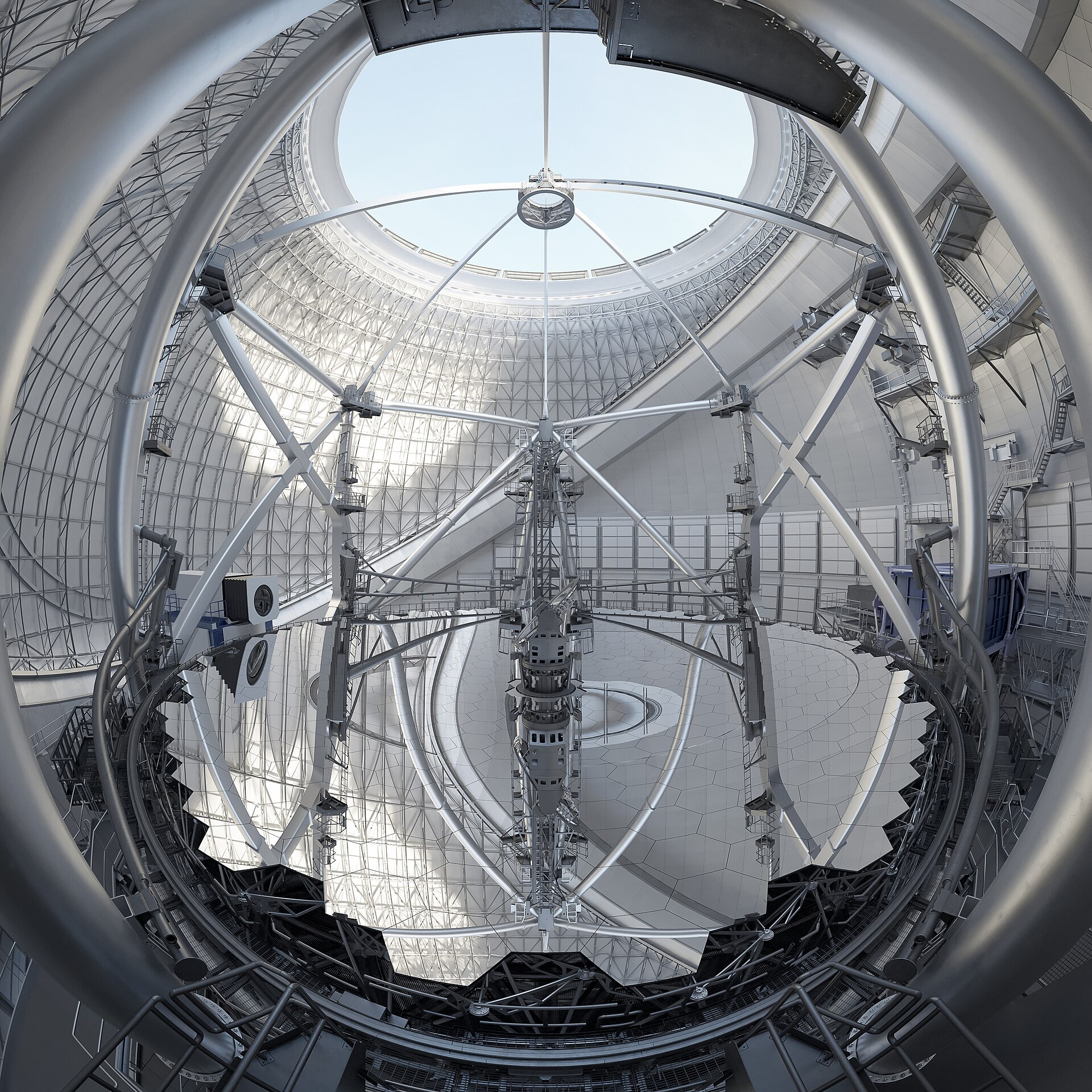 Imagem de referência de Telescópio de Trinta Metros, descrito nos dados abertos como futuro observatório nos Estados Unidos