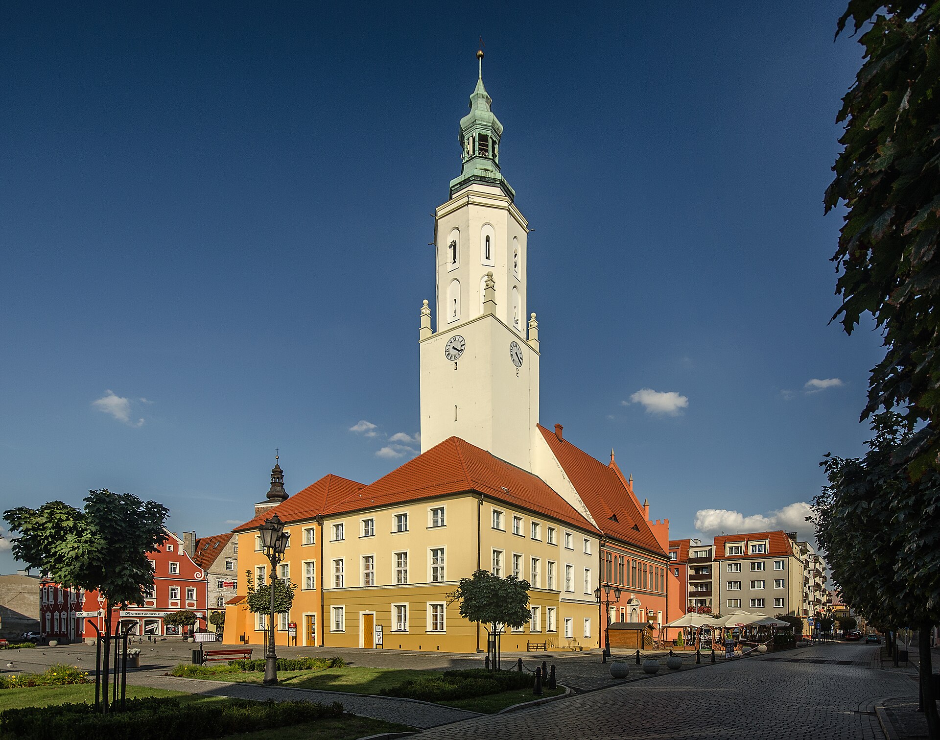 Imagem de referência relacionada a Namysłów, item descrito como cidade na atual Polônia