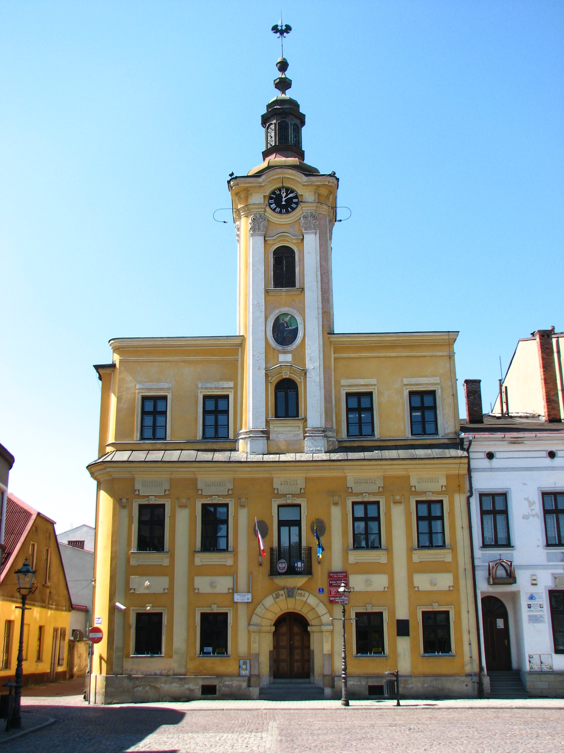 Imagem de referência relacionada a Skoczów, item descrito como cidade na atual Polônia