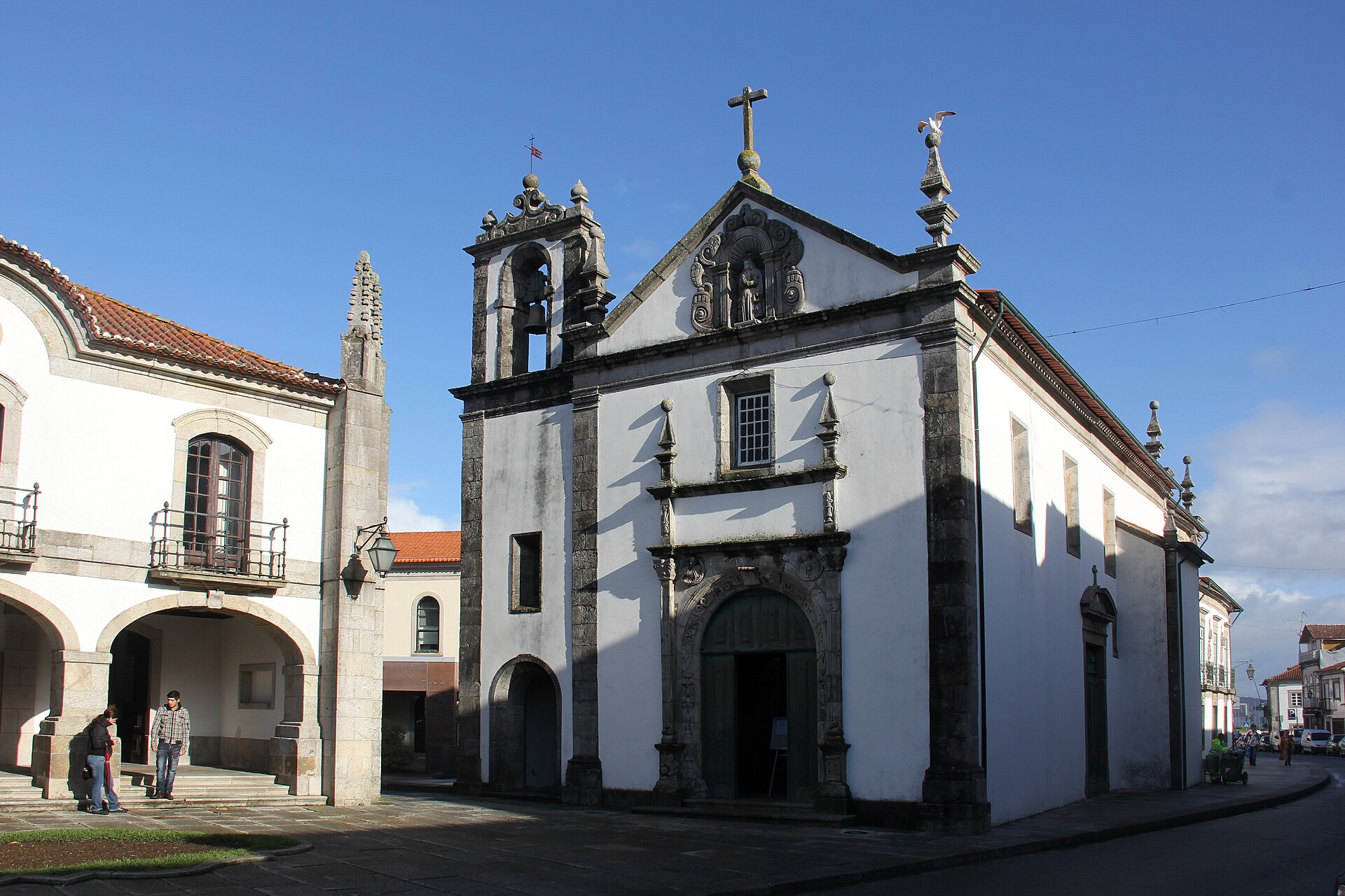 Imagem de referência de Igreja da Misericórdia de Caminha, descrito nos dados abertos como igreja em Caminha, Portugal