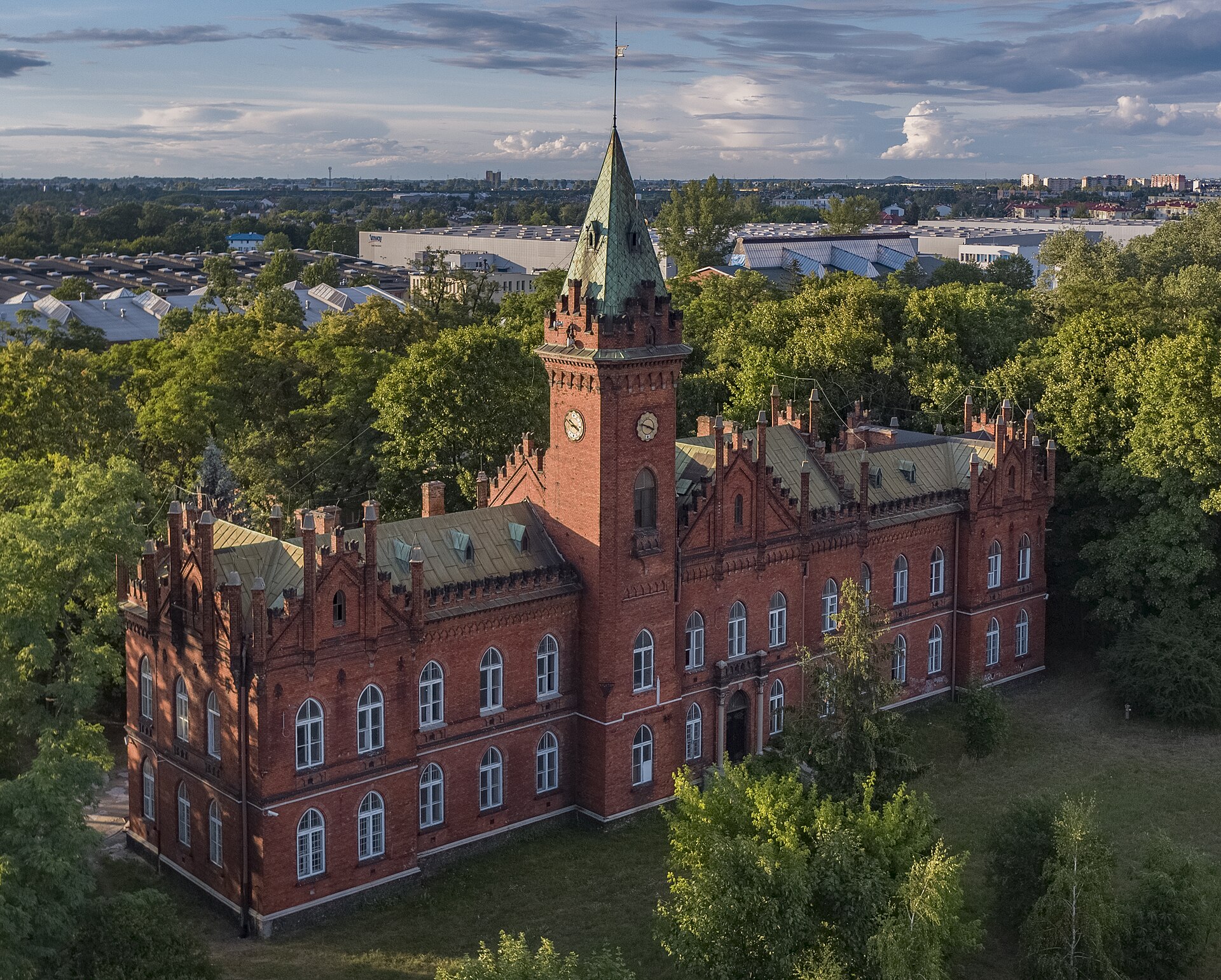 Imagem de referência relacionada a Pruszków, item descrito como cidade na atual Polônia