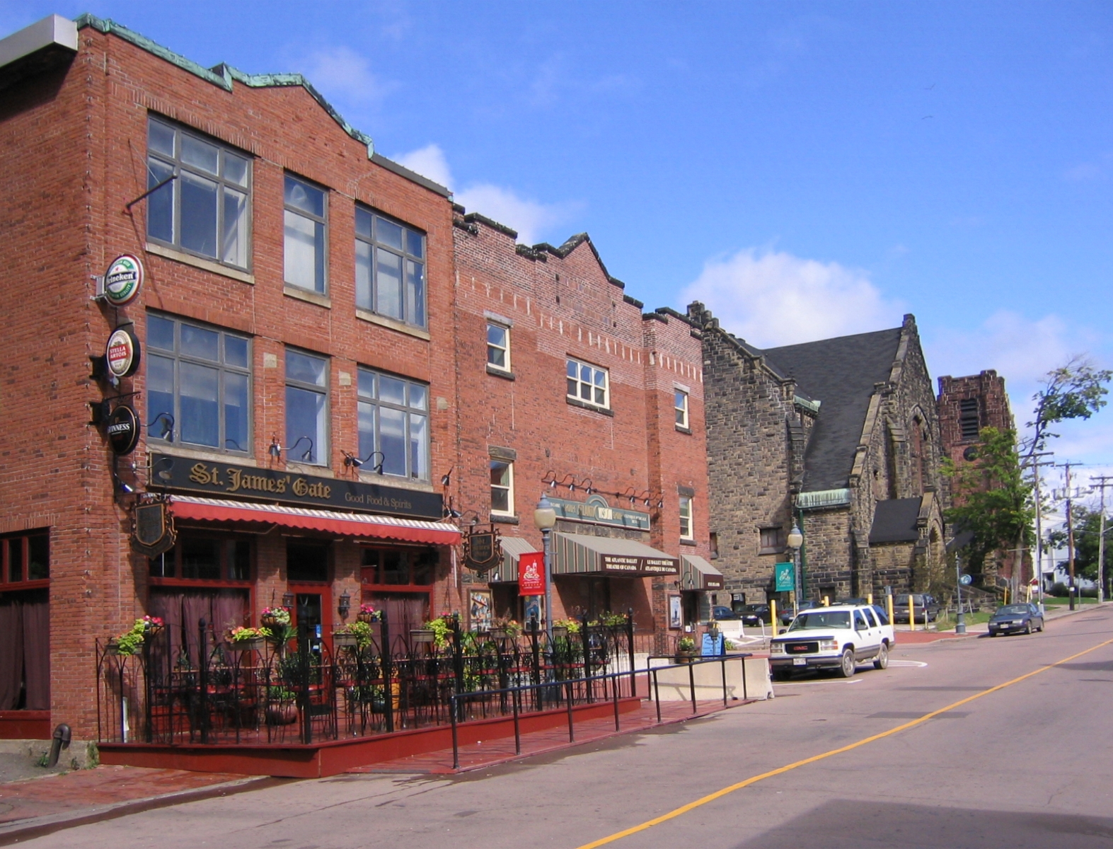 Imagem de referência relacionada a Moncton, item descrito como cidade na província de Novo Brunswick, Canadá