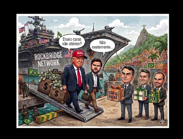 Terras raras do Brasil, Flávio, Trump e a “Internacional Neocolonialista”