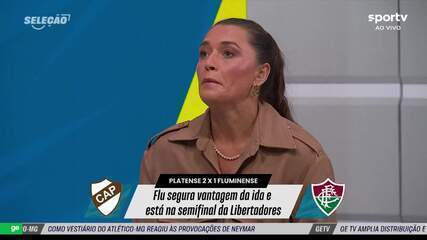 Ana Thaís Matos analisa classificação do Fluminense: "Essa é a verdadeira Libertadores"