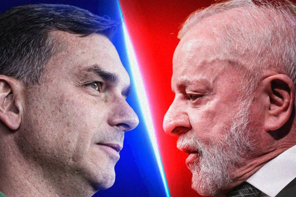 Real Time: Flávio Bolsonaro tem 40% e Lula, 36% das intenções de voto no DF
