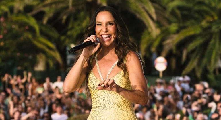 ‘Um país que divide corações’, diz Ivete Sangalo em passagem de turnê por Portugal