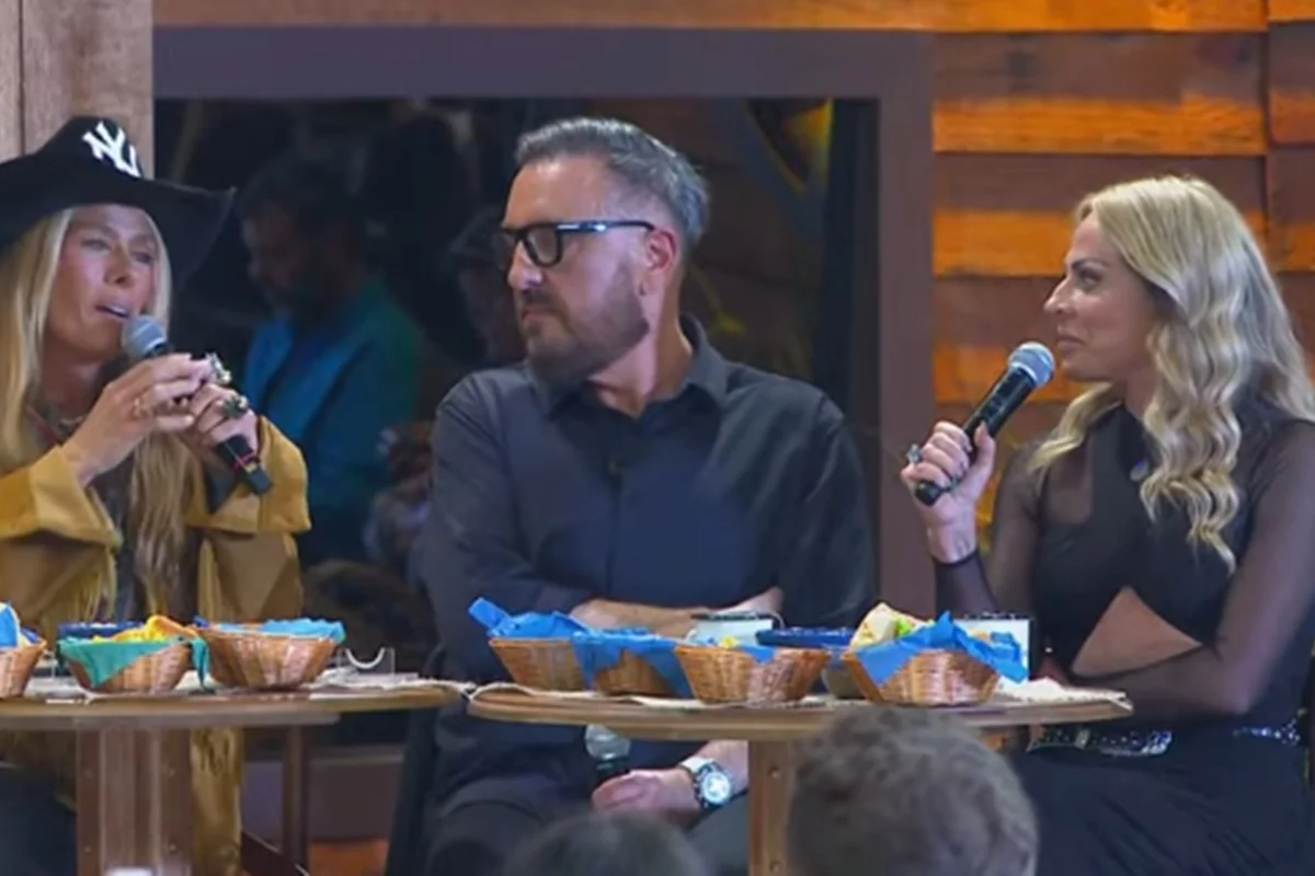 Adriane Galisteu, Rodrigo Carelli e Christina Rocha