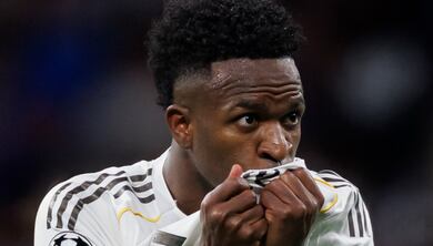 Entre eventos e cobranças, Vini Jr. busca reação após cinco jogos sem marcar no Real Madrid