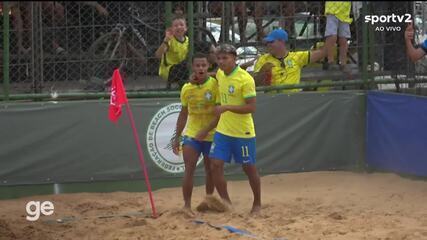 Brasil 2 x 0 El Salvador | Gols | Final | Copa das Nações de Futebol de Areia