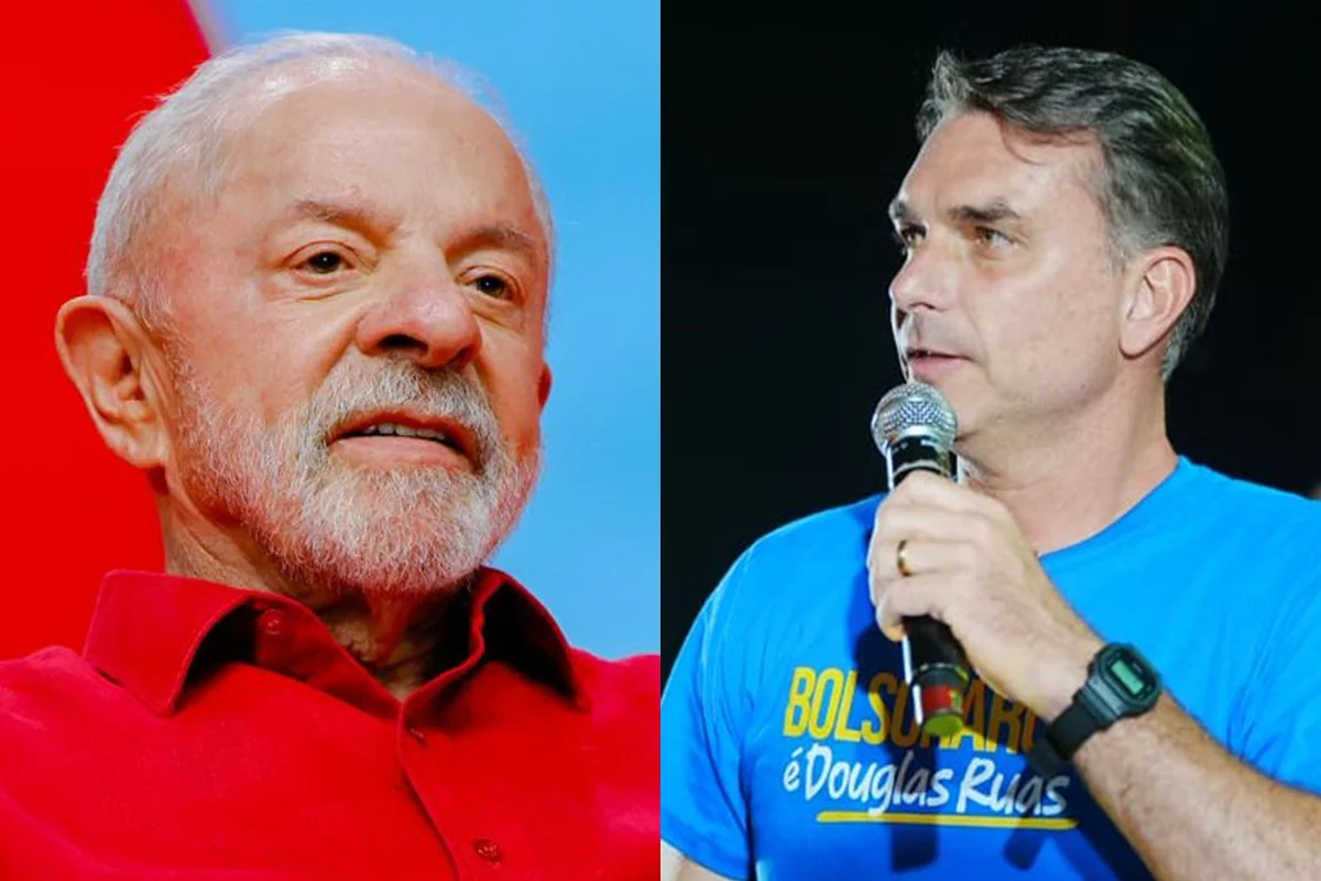 Imagem da matéria: AtlasIntel em Pernambuco: Lula tem 58,3% no 1º turno; Flávio marca 29,9%