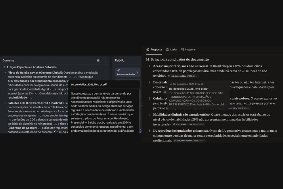 NotebookLM x Perplexity: qual IA é melhor para resumir PDF?