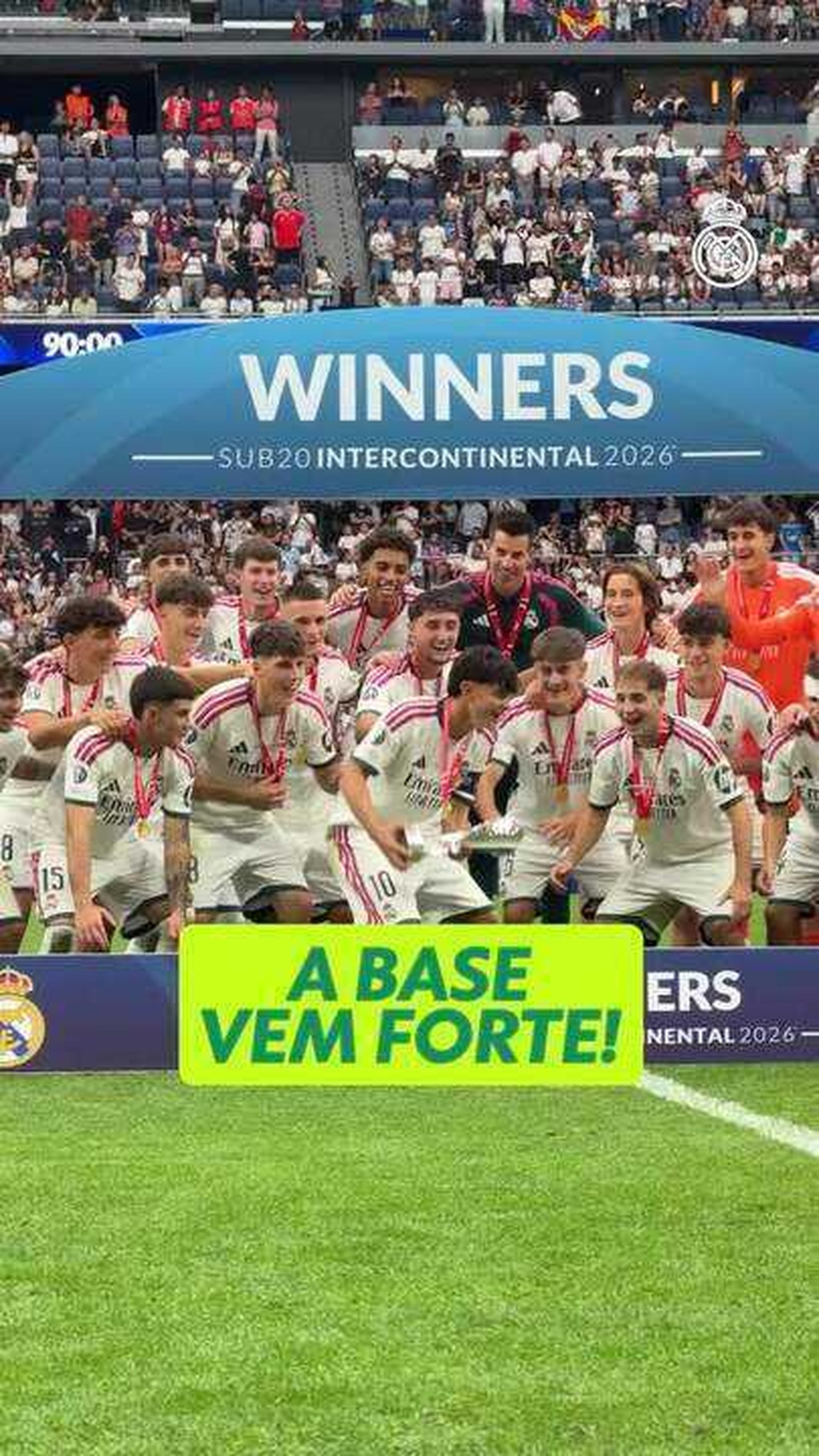 Real Madrid conquista o Mundial Sub-20 contra algoz do Flamengo na Libertadores