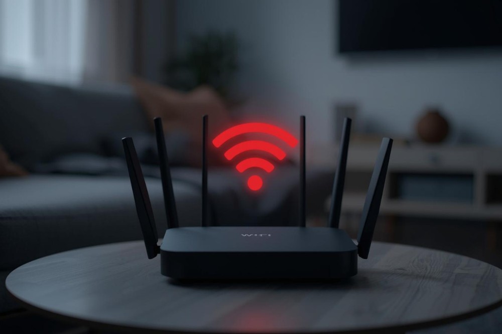Se o seu Wi-Fi está com sinal ruim, tente mudar o canal de frequência da transmiss — Foto: Imagem criada com IA/Canva.com