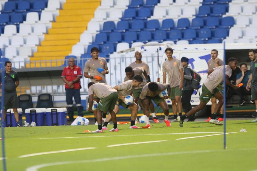 Honduras com visita especial e a triste foto de Edwin no último treino