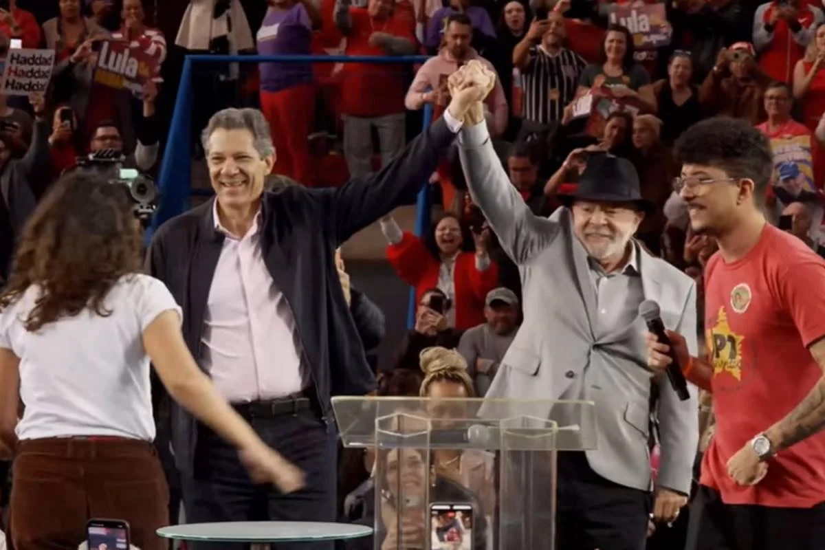 Haddad e Lula - Metrópoles