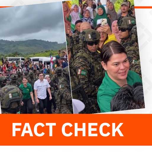 FACT CHECK: Photos of Sara Duterte visiting MILF camp ahead of 2026 polls are fake