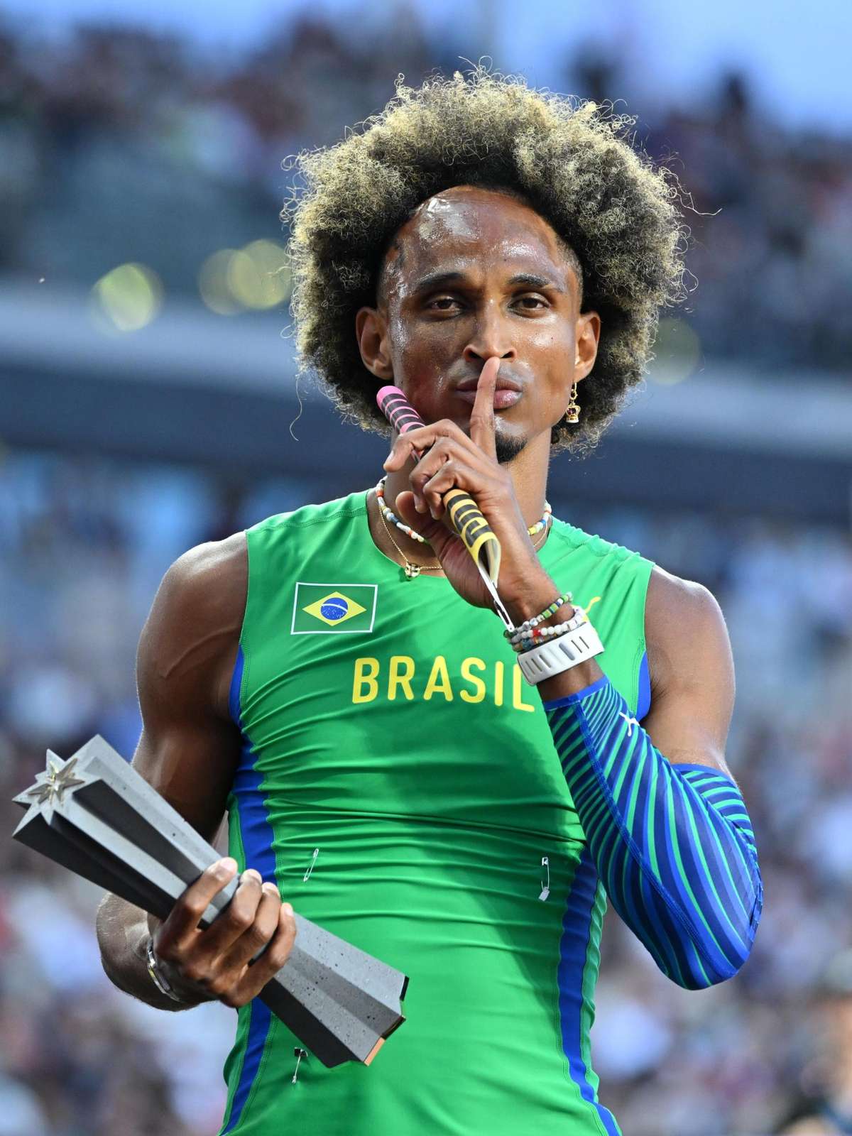 Alison dos Antos, o 'Piu', conquista título mundial de atletismo