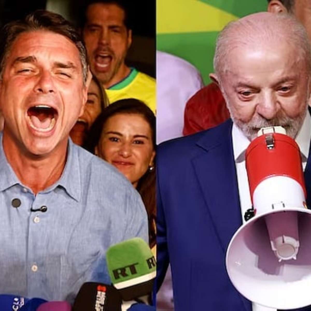Flávio declara mais que o triplo de Lula em gastos com impulsionamento digital