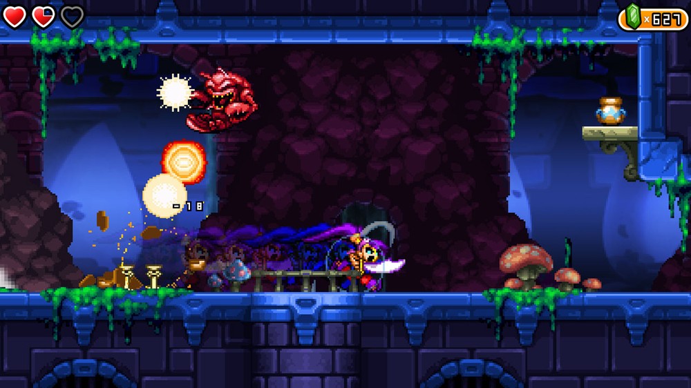 Se alie a sua inimiga e parte em uma jornada em um navio pirata em Shantae and the Pirate's Curse — Foto: Reprodução/Steam