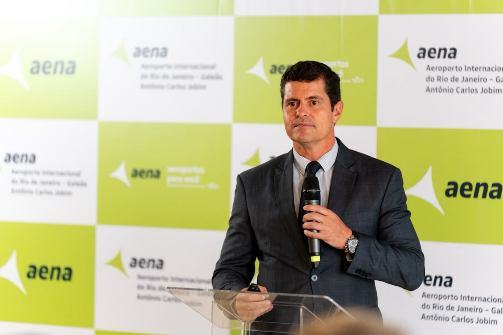 Santiago Yus, Diretor-Presidente da Aena Brasil Aena