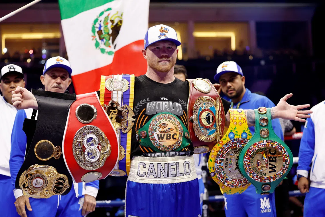 Boxing - Canelo diz que está pronto para o combate de sábado em Riade
