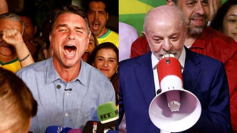Flávio declara mais que o triplo de Lula em gastos com impulsionamento digital