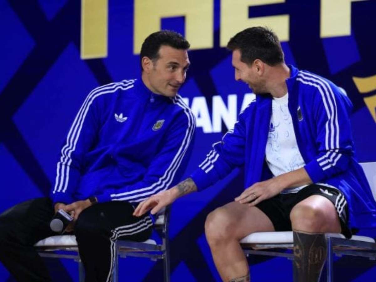 "Foi um sonho ser técnico dele", diz Scaloni sobre despedida de Messi
