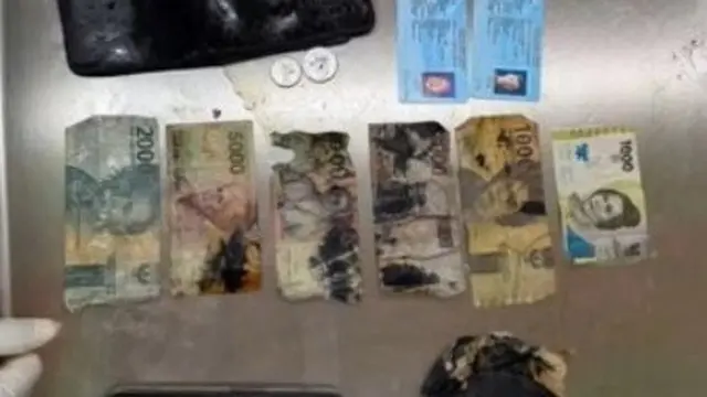 Barang pribadi milik Maolana Purwa Wibowo. (Istimewa)