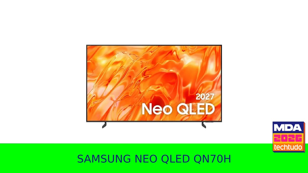 Samsung Neo QLED QN70H MDA 2026 — Foto: Arte/TechTudo