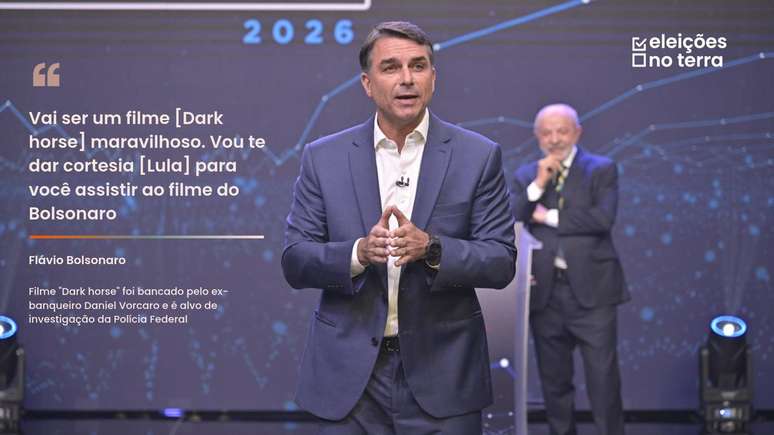 'Miliciano', 'malandro' e 'corrupto': veja as frases marcantes do debate da Band entre Lula e Flávio Bolsonaro