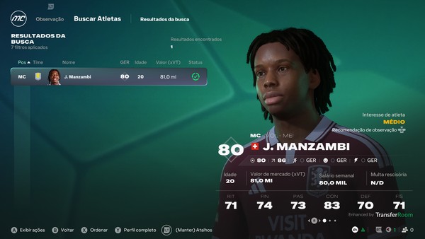 EA FC 27: 10 meias mais promissores para contratar no Modo Carreira