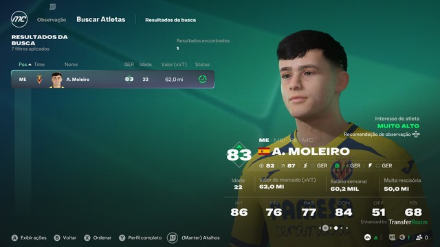 EA FC 27: 10 meias mais promissores para contratar no Modo Carreira