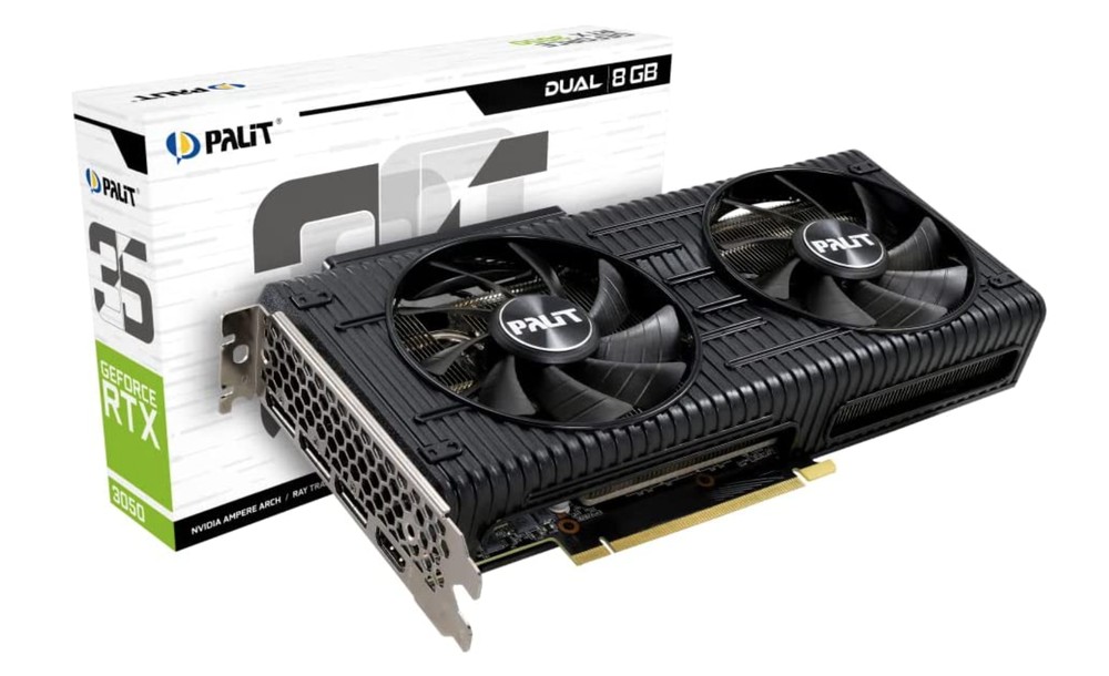 Palit GeForce RTX 3050 — Foto: Divulgação/Palit
