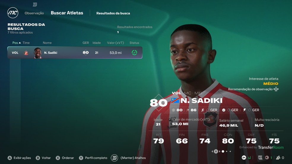 EA FC 27: 10 meias mais promissores para contratar no Modo Carreira