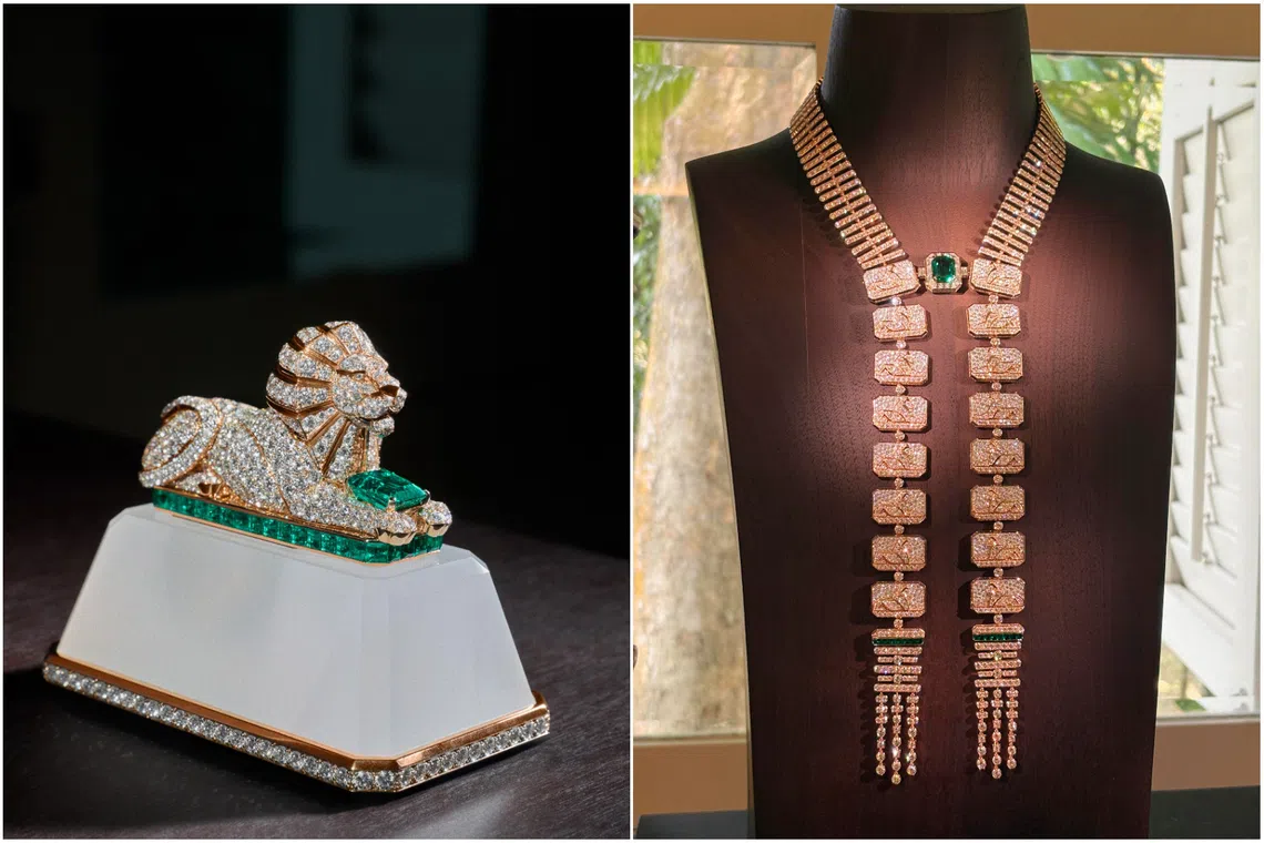 Signes & Symboles Chapter 2 Le Lion Emblematique - Lion Magistral Ring and Lion Magistral necklace.