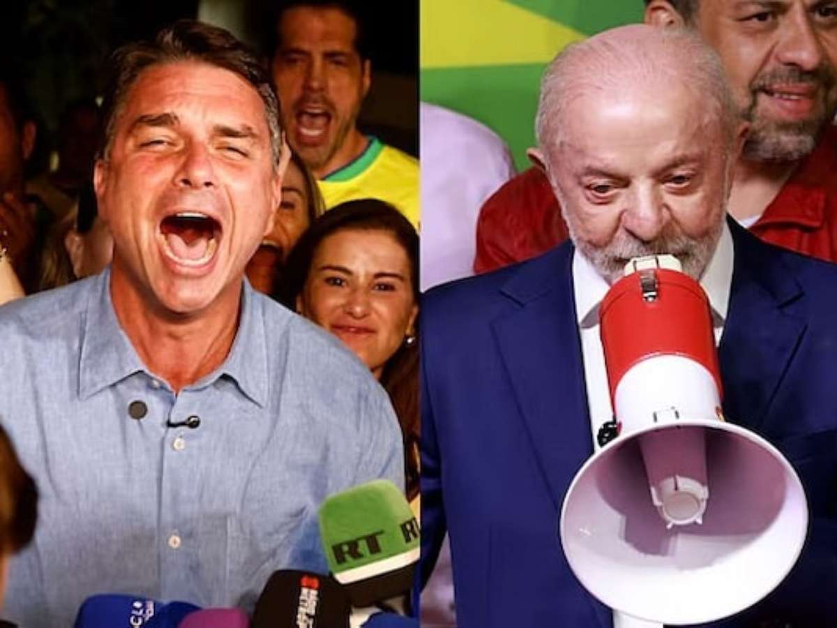 Flávio declara mais que o triplo de Lula em gastos com impulsionamento digital