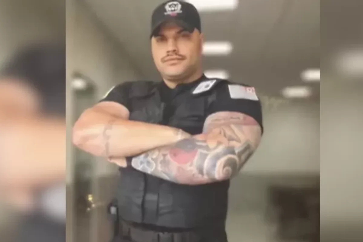 Imagem colorida de homem que se passava como falso policial para cometer roubos - Metrópoles