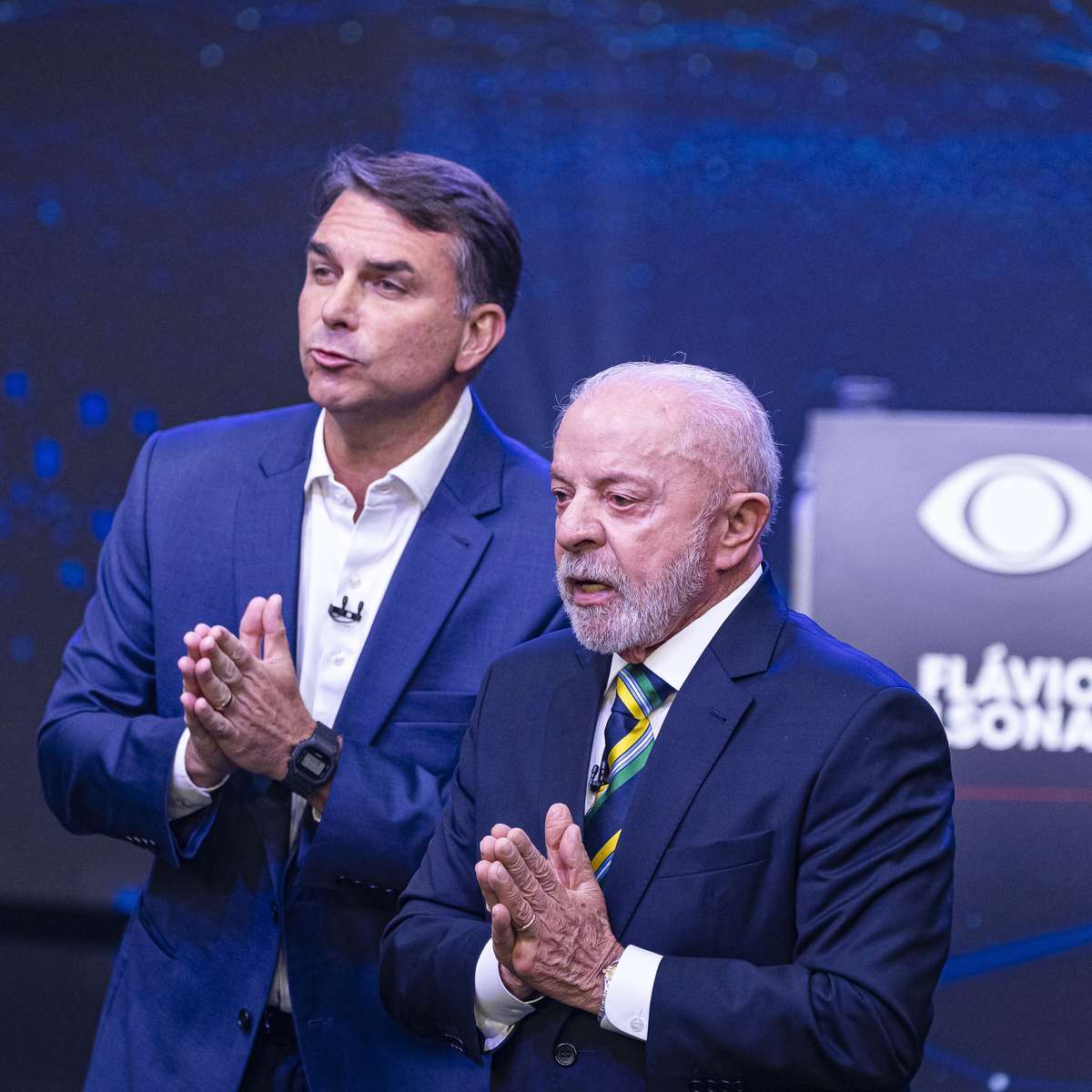 'Miliciano', 'malandro' e 'corrupto': veja as frases marcantes do debate da Band entre Lula e Flávio Bolsonaro