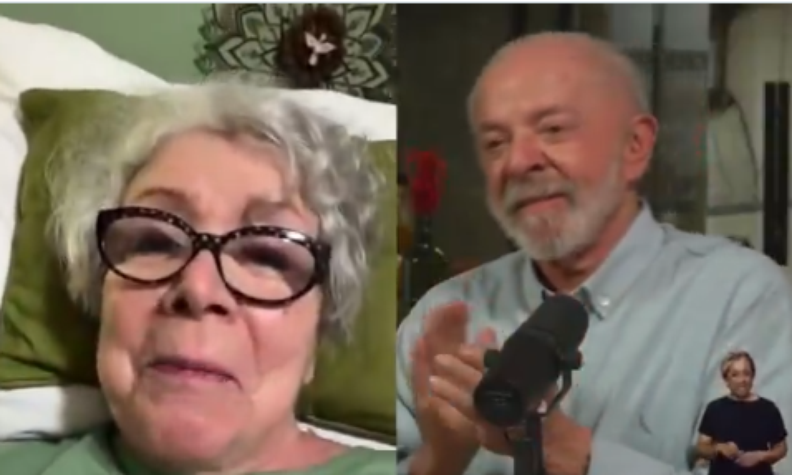 &Acirc;ngela Leal revela que adiou cirurgia para votar e emociona em transmiss&atilde;o