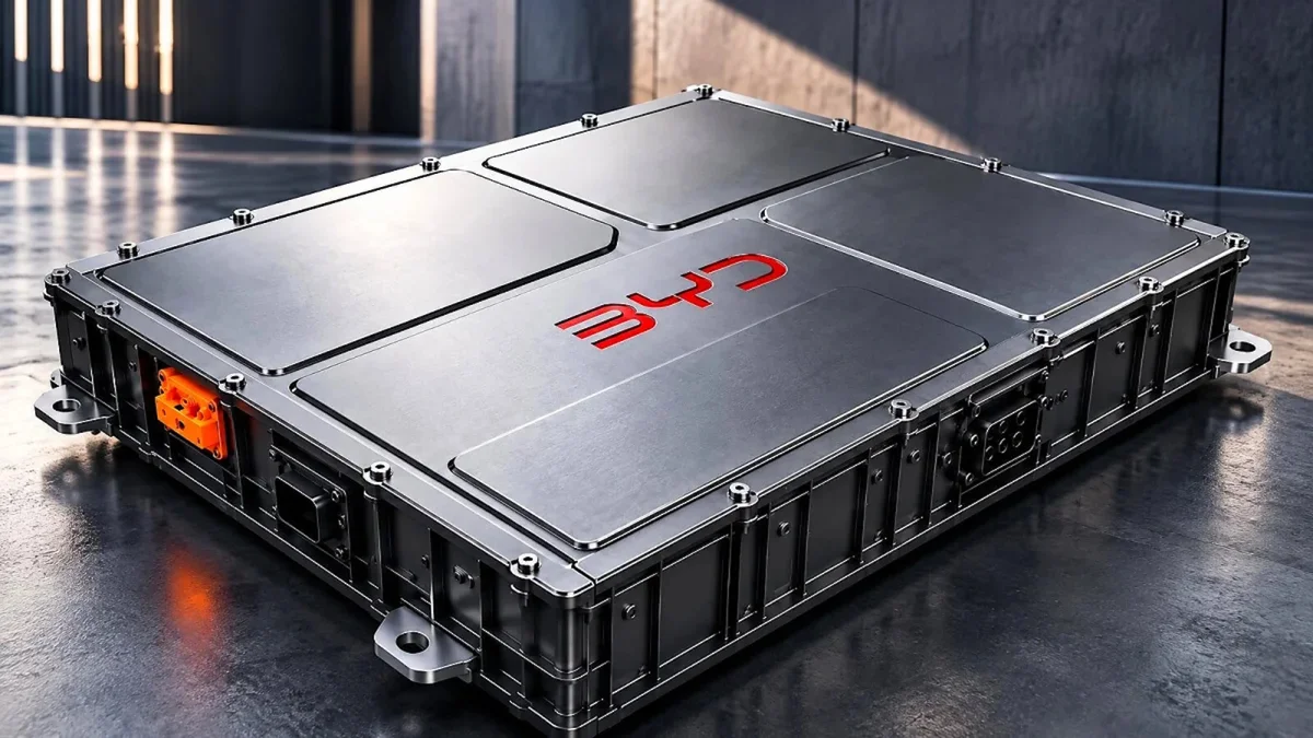 Bateria "afogada" BYD